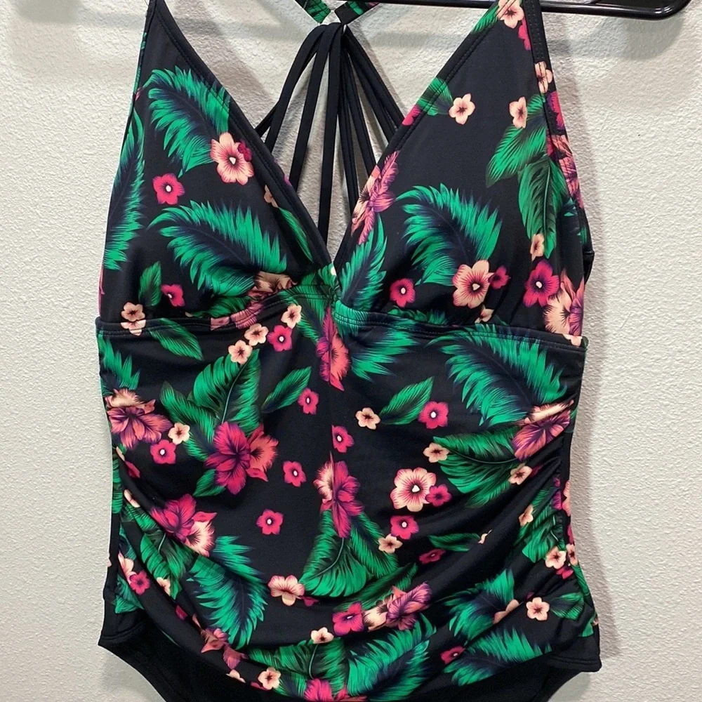 5 for $25 Firpearl swimsuit tropical‎ print